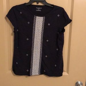 Navy blue shirt